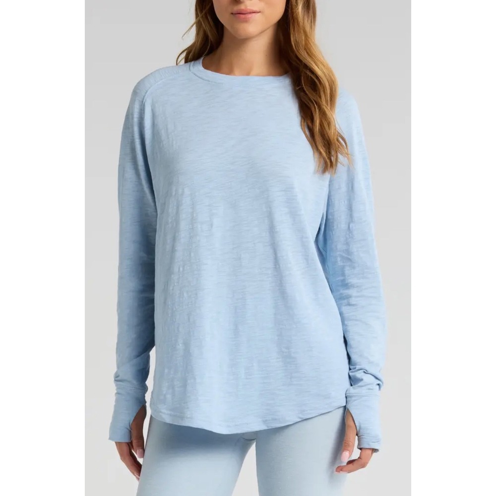 Zella Light Blue Women's Tunic Top